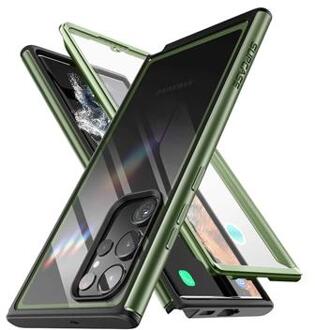 Supcase Unicorn Beetle Edge XT Samsung Galaxy S23 Ultra 5G Hybrid Case - Groen