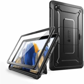 Supcase Unicorn Beetle Pro Hoes geschikt voor Samsung Galaxy Tab A9 - Met ingebouwde screenprotector - Zwart