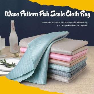 Super Absorberende Schuursponsje Keuken Wassen Schoonmaken Handdoek Vis Schaal Doek Vod Household Cleaning Doekjes Universele Doekjes 30X40cm