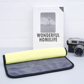Super Absorberende Universele Handdoek 4 Stuks Universele Auto Veeg Handdoek Glas Interieur Rag J99 geel