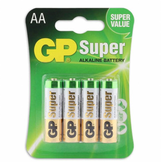 Super Alkaline AA-batterijen