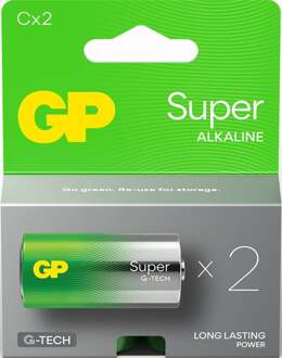 Super Alkaline C-batterijen