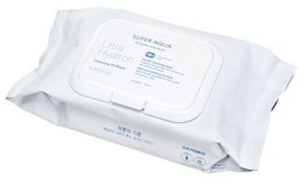 Super Aqua Ultra Hyalon Cleansing Oil Wipes - Reinigingsdoekjes