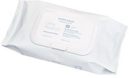 Super Aqua Ultra Hyalron Cleansing Oil Wipes JUMBO 70 sheets