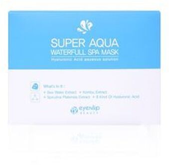 Super Aqua Waterfull Spa Mask Set 25ml x 10 sheets