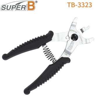 Super B Fiets Magische Knop Klem Remover En Sluit Gereedschap Ketting Reparatie Tools 2 In 1 Master Link Tang-trident Tb-3323 Tb-3355