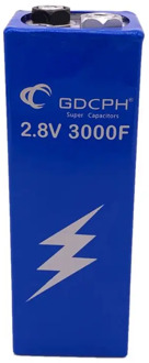 Super Capacitor 2.8V 3000F 161 x 56 x 56mm Low ESR High Frequency Electric Farad Ultracapacitor for Car Auto Power Supply U1JE
