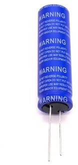 Super Farad Capacitor 2.7V 100F 18 x 60mm Low ESR High Frequency Ultracapacitor for Car Speaker Battery U1JE