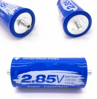 Super Farad Capacitor 2.85V 3400F 137*60mm Long Foot Capacitor Ultracapacitor High Frequency for Car Auto Power Supply Dropship