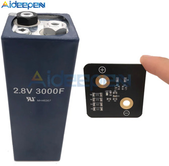 Super Farad Capacitor 2.8V 3000F 158*51mm 158x51mm Ultracapacitor Automotive Auto Power Supply with Protection Board for Car