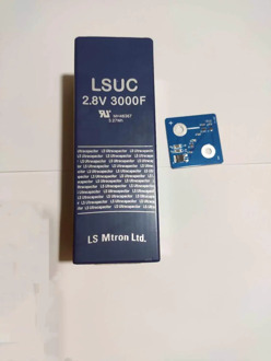 Super Farad Capacitor 2.8V 3000F 55*55*155mm Low ESR High Frequency Super Capacitor second hand 90% new Korea brand