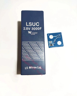 Super Farad Capacitor 2.8V 3000F + Protection 55*55*155mm Low ESR High Frequency Super Capacitor second hand 90% new Korea brand