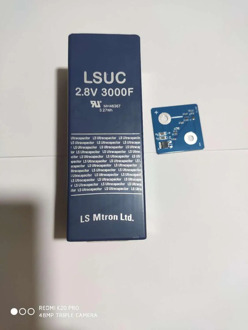 Super Farad Capacitor 2.8V 3000F + Protection 55*55*155mm Low ESR High Frequency Super Capacitor second hand 90% new Korea brand