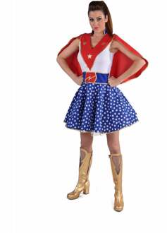 Super girl outfit dames elite Multikleur - Print