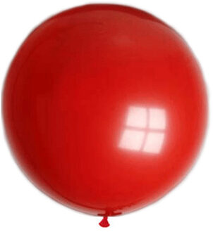 Super grote ballon rood 90 cm