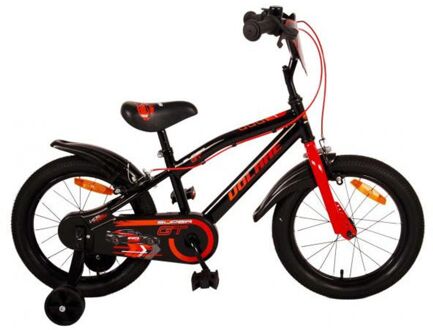 Super GT Kinderfiets - 16 inch - Rood - Twee handremmen