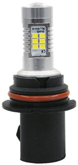 Super Heldere 1Pcs 9007 HB5 Led Auto Mistlampen 2835 Smd 21 Led Witte Auto Lichtbron Auto Rijden lamp High Power 12 V-24 V