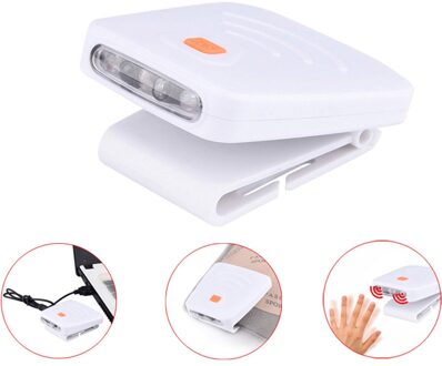 Super Heldere Led Cap Light Koplamp Hoofd Zaklamp Head Cap Hat Light Clip Op Licht Handsfree Vissen Hoofd Lamp outdoor Licht