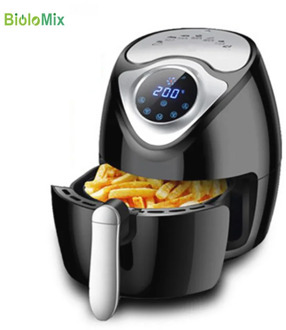 SUPER Intelligent Automatic Capacity Electric POTATO CHIPPER household air fryer multi-functional Oven NO smoke Oil Digital