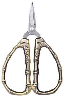 Super Kleine Schaar Handwerken Mini Schaar Vintage Schaar Retro Vintage Klassieke Antieke Naaien Schaar Borduurgaren bronzen Bamboo