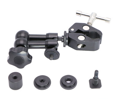 Super Krab Klem 7 11 Inch Magic Gelede Arm Voor Montage Monitor Led Licht Lcd Video Camera Flash camera Dslr Goud