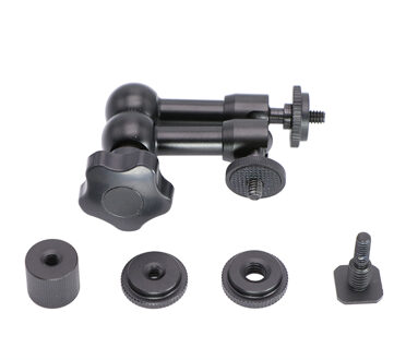 Super Krab Klem 7 11 Inch Magic Gelede Arm Voor Montage Monitor Led Licht Lcd Video Camera Flash camera Dslr zwart