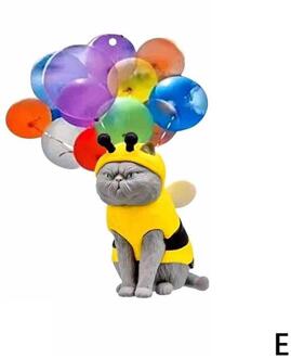 Super Leuke Kitten Ballon Auto Hanger Interieur Achteruitkijkspiegel Decoratie Spiegel Accessoires Interieur Hanger Hanger Leuke, Cartoo B9R1