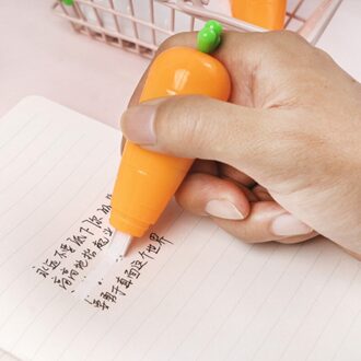 Super Leuke Wortel Groente Correctie Tape School Office Supply Student Creatieve Briefpapier Kid Kwaii Shool Leveringen