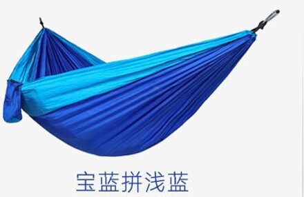 Super Licht Enkele Dubbele Parachute Hangmat Slaapzaal Outdoor Camping Park Leisure Parachute Doek Hangmat F270 140