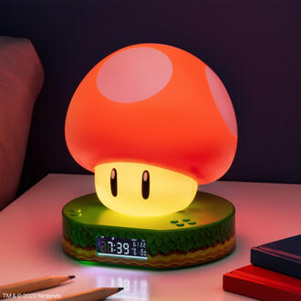 Super Mario Alarm Clock Super Mushroom