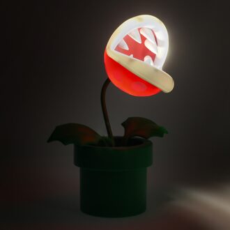 Super Mario: Mini Piranha Plant Posable Lamp Verlichting