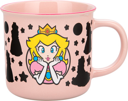 Super Mario Princess Peach Heat Change Mug