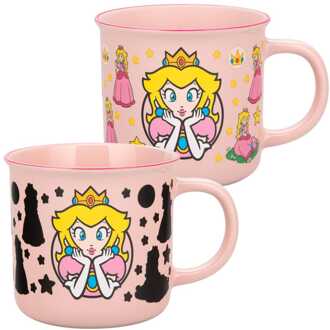 Super Mario Princess Peach Heat Change Mug