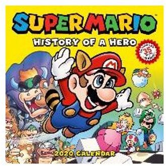 Super Mario Retro 2020 Wall Calendar