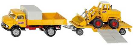 Super - Mercedes-Benz 710 met Kramer 411 wiellader Bölling Modelvoertuig