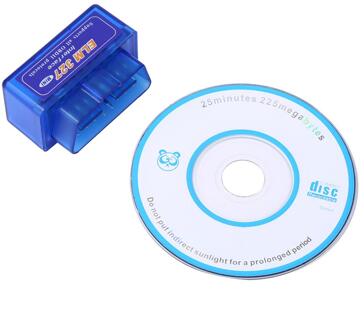Super Mini ELM327 Bluetooth OBD2 V2.1 Auto Diagnose-Tool Scanner Voor Windows Android Obdii Adapter Auto Diagnostic Tool