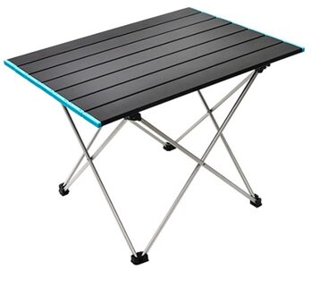 Super -Opvouwbare Draagbare Aluminium Ultralight Tafel Met Draagtas Voor Outdoor Camping, Reizen, Wandelen En Picknick