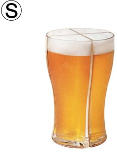 Super Schoener Bier Glazen Mok Cup Scheidbare 4 Deel Grote Capaciteit Dikke Bier Mok Glazen Beker Transparant Voor Club Bar party