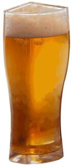 Super Schoener Bier Glazen Mok Cup Scheidbare 4 Deel Grote Capaciteit Glassthick Wijn Plastic Glazen Transparante Club Bar Party # klein 1 cups