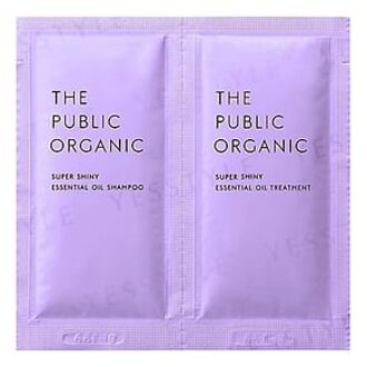 Super Shiny Essential Oil Shampoo & Treatment Trial Set 10ml x 2