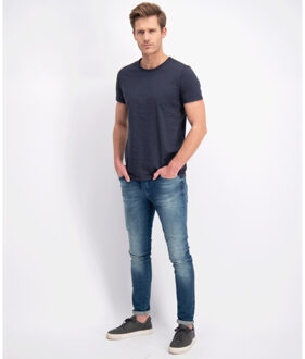 super skinny jeans Dust green coast used Blauw - 27-32