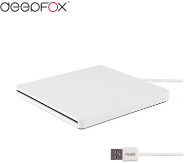 Super Slim External Slot in DVD RW Enclosure USB 3.0 Case 9.5mm SATA For Optical Drive laptop Macbook without Driver ECD018-SAU3