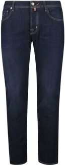 Super Slim Fit Jeans Jacob Cohën , Blue , Heren - W34,W33,W31,W36,W32