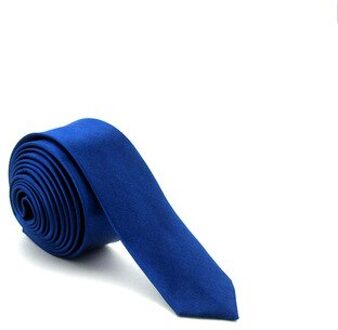 Super Slim Tie 3Cm (Zwart 3.5Cm) satijn Rood Geel Zwart Solid Ties Handgemaakte Mode Mannen Skinny Smalle Stropdas Voor Wedding Party blauw 3cm