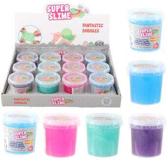 Super slime/putty glitter bubbles 160gr verschillende