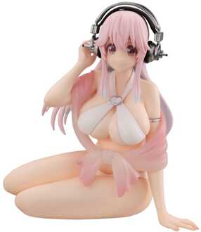 Super Sonico Noodle Stopper PVC Statue Super Sonico Summer Memories Ver. 11 cm