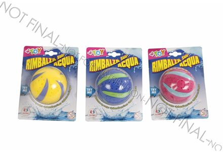 Super Splash Waterbal Junior 8 Cm Roze