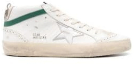 Super-Star Leren Sneakers Golden Goose , White , Heren - 44 Eu,40 Eu,43 Eu,45 Eu,41 Eu,42 EU