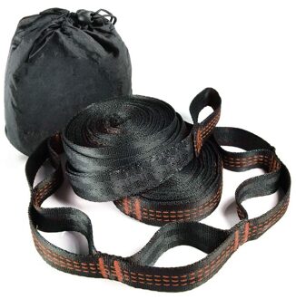 Super Sterke Hangmat Riem Opknoping Hangmat Riem Hamaca Hamak voor Kamperen, Reizen, Draagbare Opknoping Boom Touw oranje