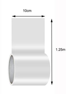 Super Sterke Vezel Waterdichte Tape Stop Lekken Seal Reparatie Tape Prestaties Zelf Fix Tape Fiberfix Lijm Isolerende Duct Tape transparant